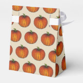 Oranje Harvest Pumpkin Halloween Thanksgiving Herf Bedankdoosjes (Achterkant)