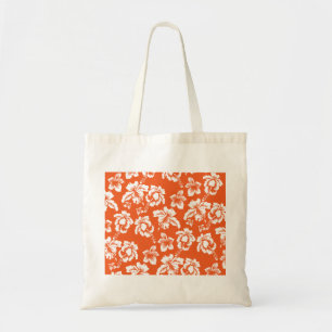 Oranje Hawaiian Hibiscus Tote Bag