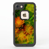 Oranje Hawkweed Wildflower Abstract (Achterkant)