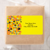 Oranje Hearts Swans Labels (Insitu)