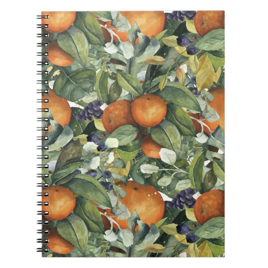 Oranje herfst notitieboek (Voorkant)