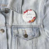 Oranje herfst pompoen Auntie om Button te zijn (In situ)