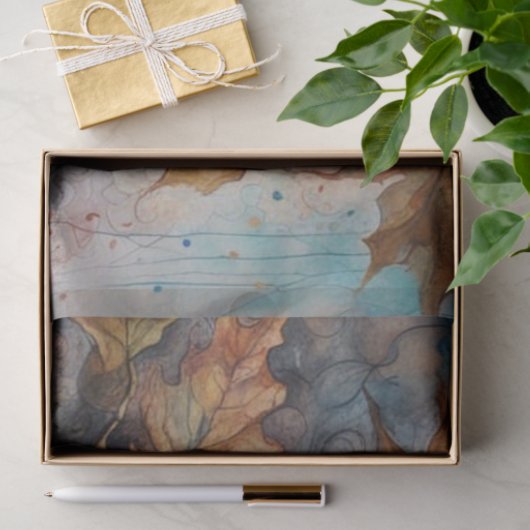 Oranje Herfst Pompoen Decoupage Papier (Geschenk)