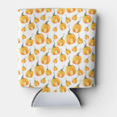 ORANJE HERFST POMPOENEN BLIKJESKOELER (Voorkant)