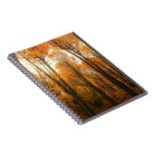Oranje herfstbos notitieboek (Rechterzijde)