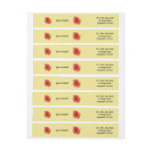 Oranje Hibiscus Bloem Tropische Floral (Vel)