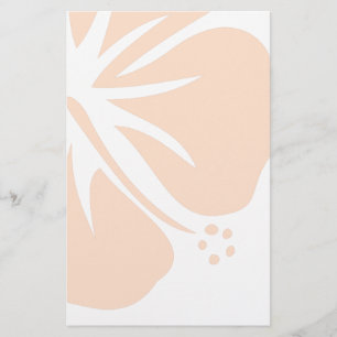 Oranje Hibiscus Briefpapier
