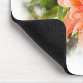 Oranje Hibiscus Muismat (Hoek)