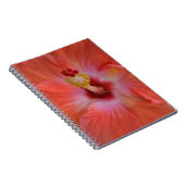 Oranje Hibiscus Notitieboek (Rechterzijde)