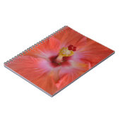 Oranje Hibiscus Notitieboek (Linkerzijde)