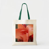 Oranje Hibiscus Tote Bag (Voorkant)