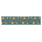 Oranje Hibiscus Tropical Table Runner Korte Tafelloper (Horizontaal)