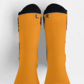 Oranje high-performance Sokken voor sportbemanning (Top)