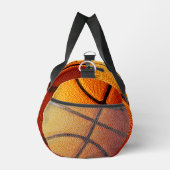Oranje hobbelige basketbal, plunjezak (Rechts)