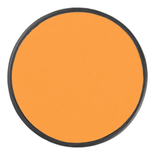Oranje Hockey Puck (Voorkant)