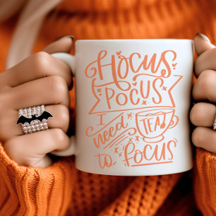 Oranje Hocus Pocus Ik Heb Thee Nodig Koffiemok