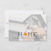 Oranje HOME Texas Moving Announement (Voorkant)