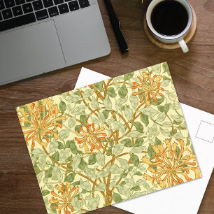 Oranje Honeysuckle Vine William Morris Briefkaart