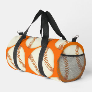 Oranje honkbalpatroon Screwball Graphics Plunjezak