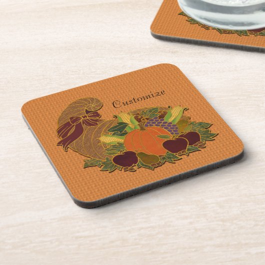 Oranje hoornvliesontwennende Onderzetters (Linkerzijde)