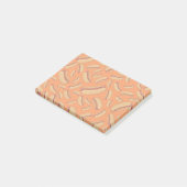 Oranje hotdogs post-it® notes (Schuin)