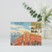 , Oranje hotel, Ontario, Californië Briefkaart (Staand voorkant)