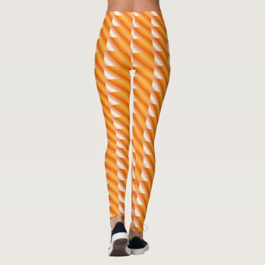 Oranje huwelijk leggings (Achterkant)