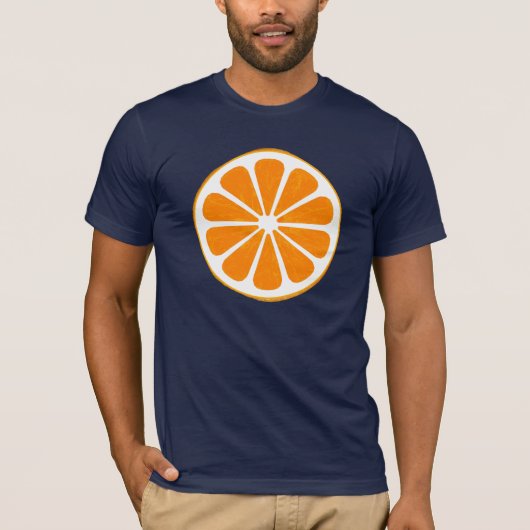 Oranje. hybride. t-shirt (Voorkant)