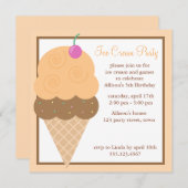 Oranje ijsscheerapparaat kaart (Voorkant / Achterkant)