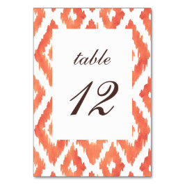Oranje Ikat Kaart