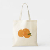 Oranje illustratie tote bag (Achterkant)