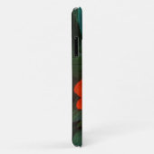Oranje Impatiens Bloem Case-Mate iPhone Case (Achterkant/rechts)