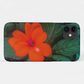 Oranje Impatiens Bloem Case-Mate iPhone Case (Achterkant (horizontaal))