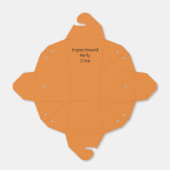 Oranje "Impeachment Party" afhaaldoos Bedankdoosjes (Uitgevouwen)