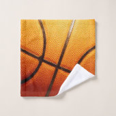 Oranje impliceren Basketball, set handdoekjes Bad Handdoek (Wasdoekje)