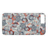 oranje indigo Case-Mate iPhone case (Achterkant (Horizontaal))