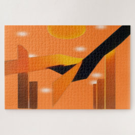 Oranje inspiratie Puzzle Legpuzzel