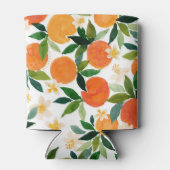 ORANJE INTOXICATIE Citrusvruchten-Koelbox Blikjeskoeler (Achterkant)