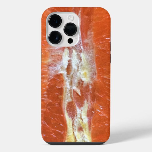 Oranje iPhone Hoesje (Achterkant)