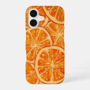 Oranje iPhone Hoesje iPhone 16 Hoesje
