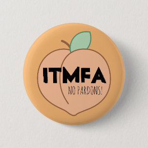 Oranje ITMFA-Button Ronde Button 5,7 Cm