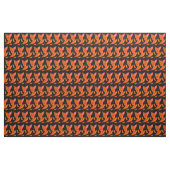Oranje jaarbladkunst in de Herfst Stof (Yard (91,4 cm))