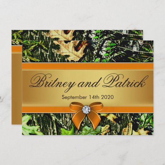 Oranje jachtwedstrijduitingen kaart (Voorkant / Achterkant)