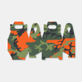 Oranje jager camo bedankdoosjes (Uitgevouwen)