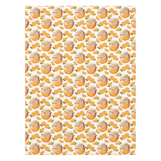 Oranje Jam Tafelkleed (Voorkant)