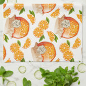 Oranje Jam Theedoek (Gevouwen)