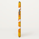 Oranje jaren 70 styling cirkels als bellen Case-Mate iPhone case (Achterkant / rechts)