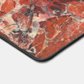 Oranje Jasper Stone Pattern Bureaumat (Hoek)