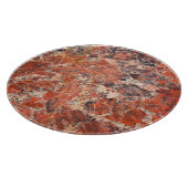 Oranje Jasper Stone Pattern Snijplank (Hoek)