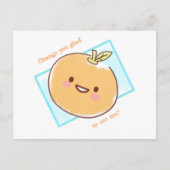 Oranje je blij Briefkaart (Voorkant)